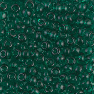 6/0 Transparent Emerald Miyuki Seed Bead 6-147 20g