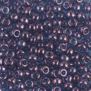 6/0 Transparent Violet Gold Luster Miyuki Seed Bead 6-1884 20g