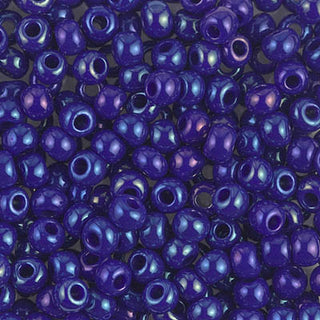 6/0 Opaque Cobalt Luster Miyuki Seed Bead 6-1945 20g
