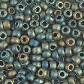 6/0 Matte Metallic Patina Iris Miyuki Seed Bead 6-2008 20g