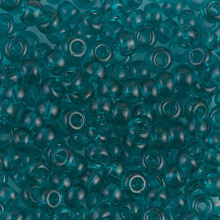6/0 Transparent Teal Miyuki Seed Bead 6-2405 20g