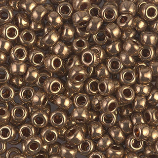 6/0 Metallic Light Bronze Miyuki Seed Bead 6-457L 20g