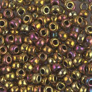 6/0 Metallic Gold Iris Miyuki Seed Bead 6-462 20g