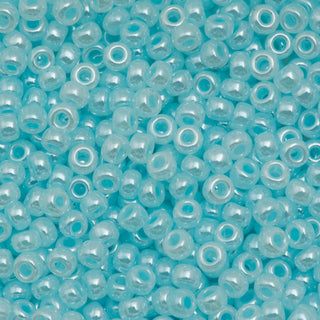 6/0 Light Aqua Ceylon Miyuki Seed Bead 6-522 20g