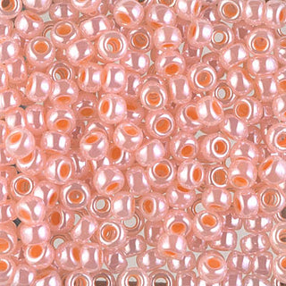 6/0 Salmon Ceylon Miyuki Seed Bead 6-539 20g