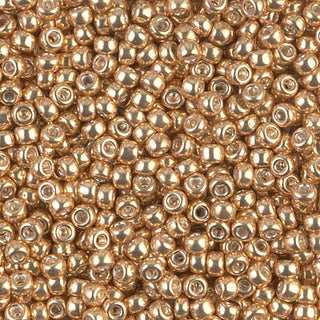 8/0 Galvanized Gold Miyuki Seed Bead 8-1052 10g