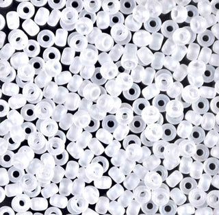 8/0 Matte Crystal AB Miyuki Seed Bead 8-131FR 10g