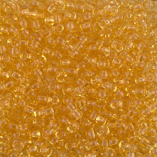 8/0 Transparent Light Topaz Miyuki Seed Bead 8-132 10g