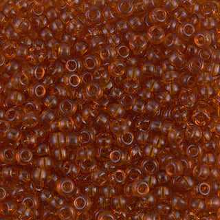 8/0 Transparent Topaz Miyuki Seed Bead 8-133 10g