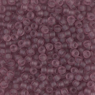 8/0 Matte Transparent Smoky Amethyst Miyuki Seed Bead 8-142F 10g