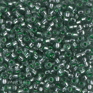 8/0 Dyed Silver Lined Lichen Miyuki Seed Bead 8-1456 10g