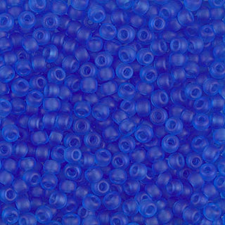 8/0 Matte Transparent Sapphire Miyuki Seed Bead 8-150F 10g