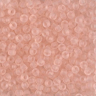 8/0 Matte Transparent Light Tea Rose Miyuki Seed Bead 8-155F 10g