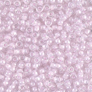 8/0 Pink Lined Crystal Miyuki Seed Bead 8-207 10g