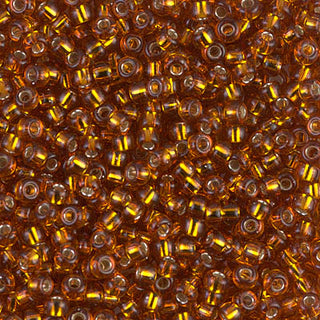 8/0 Silver Lined Transparent Topaz Miyuki Seed Bead 8-2422 10g