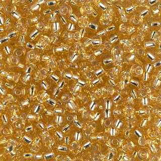 8/0 Silver Lined Gold Miyuki Seed Bead 8-3 10g