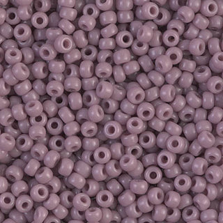 8/0 Opaque Mauve Miyuki Seed Bead 8-410 10g