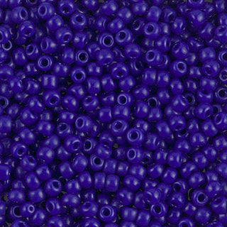 8/0 Opaque Cobalt Miyuki Seed Bead 8-414 10g