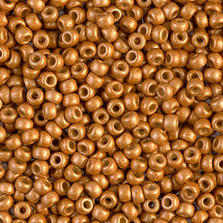 Duracoat Galvanized Matte Yellow Gold Miyuki Seed Bead 8-4203F 10g