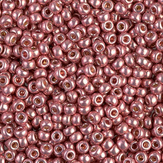 8/0 Duracoat Galvanized Dark Coral Miyuki Seed Bead 8-4209 10g