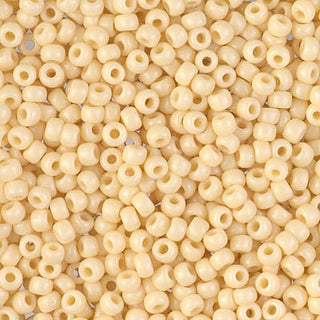 8/0 Opaque Dark Cream Miyuki Seed Bead 8-492 10g