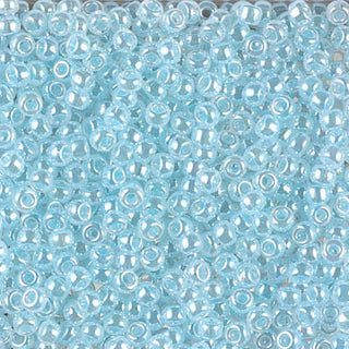 11/0 Light Aqua Ceylon Miyuki Seed Bead 11-522 10g