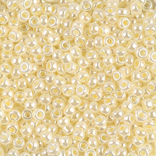 8/0 Butter Cream Ceylon Miyuki Seed Bead 8-527 10g