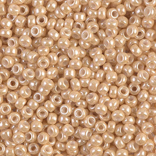 8/0 Light Caramel Ceylon Miyuki Seed Bead 8-593 10g