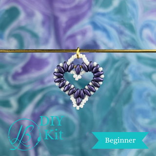 A Joyful Heart Pendant Kit - Purple