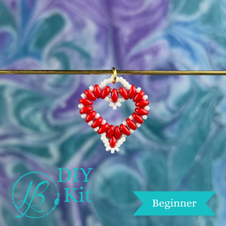 A Joyful Heart Pendant Kit - Red