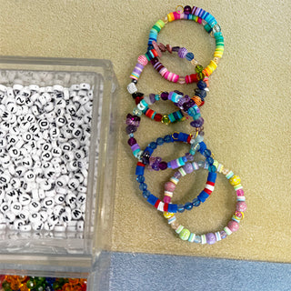 Bracelets made at our Bracelet Bead Bar.