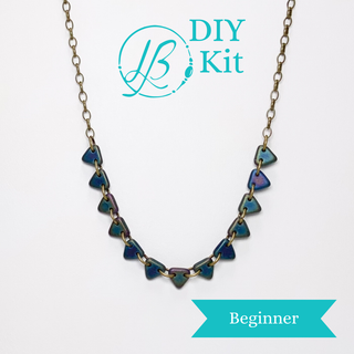 Tranquil Triangles Necklace Kit - Multiple Colors
