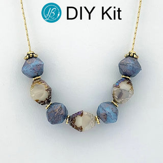 DIY Copy Winter Gold Celebrations Necklace Kit.