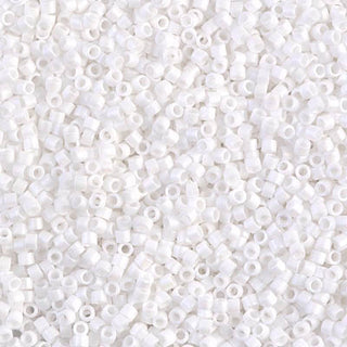 Matte Opaque White 11/0 Miyuki Delica Bead DB0351 7g