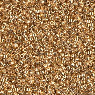 Galvanized Yellow Gold 11/0 Miyuki Delica Bead DB0410 7g