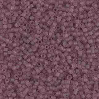 Matte Transparent Smoky Amethyst 11/0 Miyuki Delica Bead DB0765 7g
