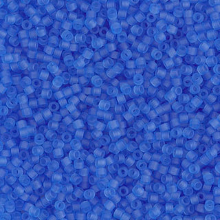 Matte Transparent Azure 11/0 Miyuki Delica Bead DB1270 7g