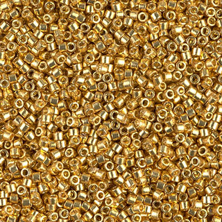 Duracoat Galvanized Gold 11/0 Miyuki Delica Bead DB1832 7g