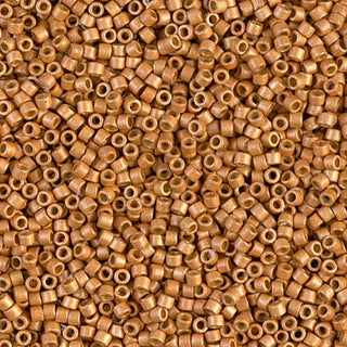 Duracoat Galvanized Yellow Gold 11/0 Miyuki Delica Bead DB1833F 7g