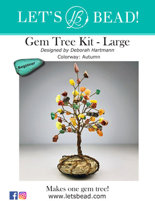 Gem Tree Kit cover - Autumn tree.