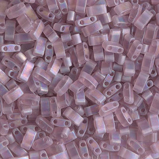 Matte Transparent Smoky Amethyst AB Miyuki Half Tila 7g HTL-142FR