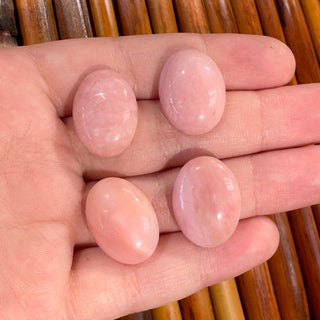 AAA Pink Opal 15x20mm Oval Cabachon