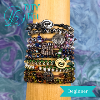 It's a Zip Double Wrap Bracelet Kit - Multiple Colors