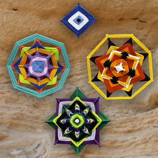 Samples of Oho de Dios Wallhanging class.