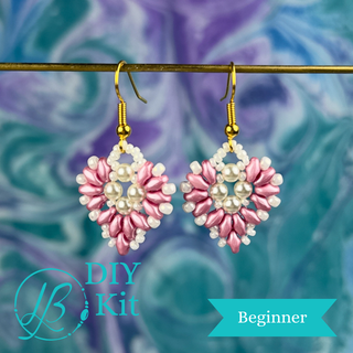 Follow Your Heart Earrings Kit - Pink