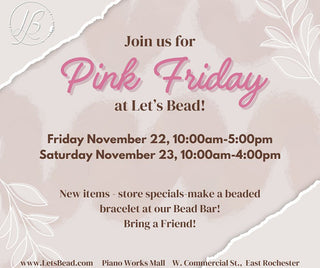 Pink Friday flyer.