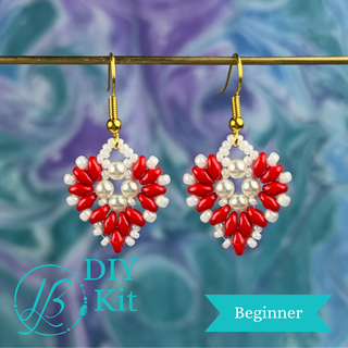 Follow Your Heart Earrings Kit - Red