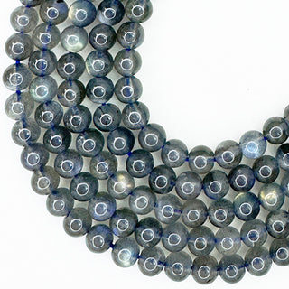 Labradorite (dark) 6mm Round 15.5in Strand