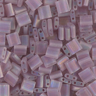 Matte Transparent Smoky Amethyst AB Miyuki Tila 10g TL-142FR