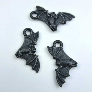 Tierracast Bat Charm Black 12x23mm